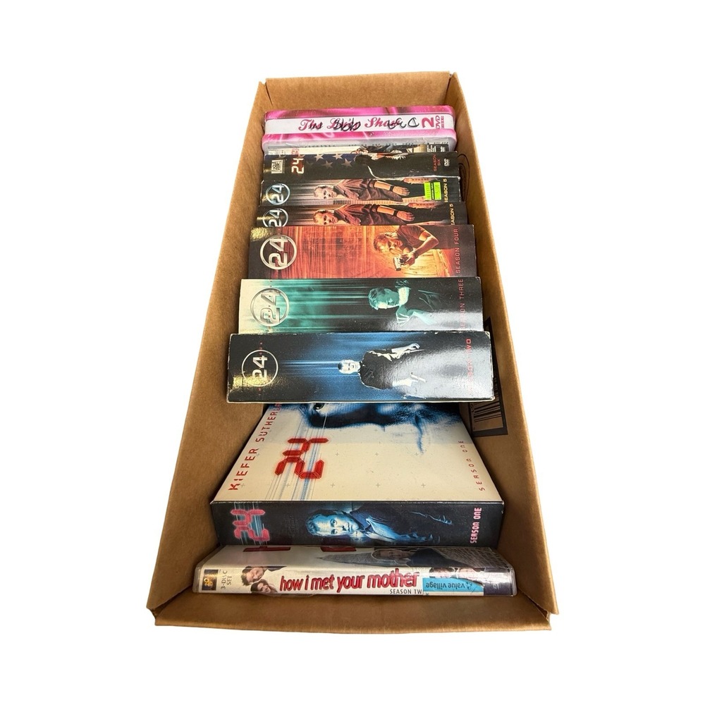 24 TV Series Seasons 1-6 How I Met Your Mother DVD Lot 2000s Media Workwear